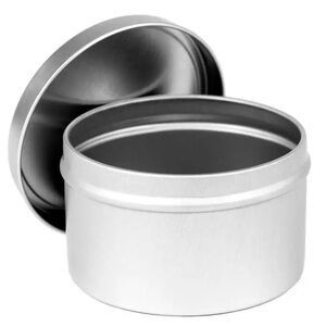 Silver 8oz Travel Tins